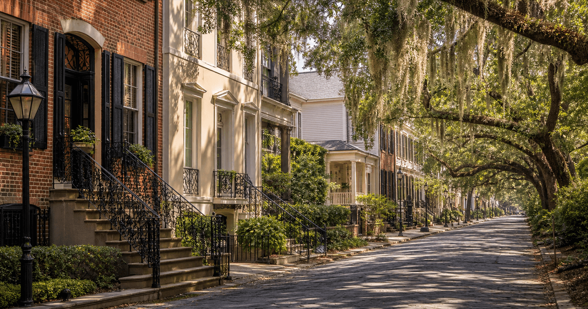 Walk Savannah's squares with your agent